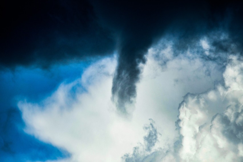 Tornado w Lubuskiem? Takie dziwne i niesamowite zjawisko pogodowe obserwowano na lubuskim niebie