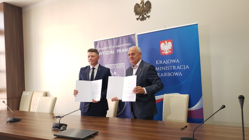 Wydział Prawa UwB podjął współpracę z Izbą Administracji Skarbowej w Białymstoku