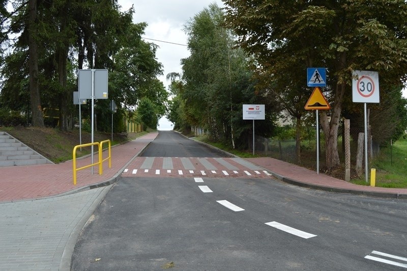 Nowa gminna droga to około 200-metrowy odcinek od zjazdu z...