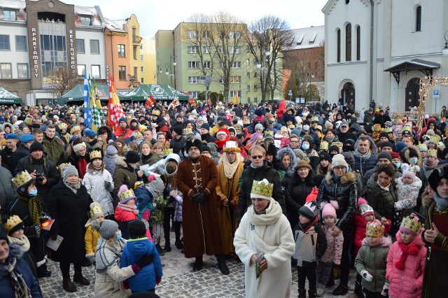 Wielkie święto w Bytowie. Orszak Trzech Króli.