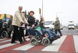 Niepełnosprawni blokowali "siódemkę" w Radomiu (zdjęcia)