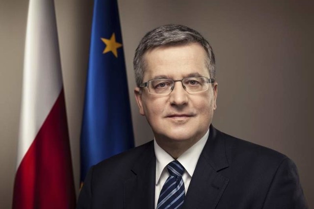 Prezydent Bronisław Komorowski.