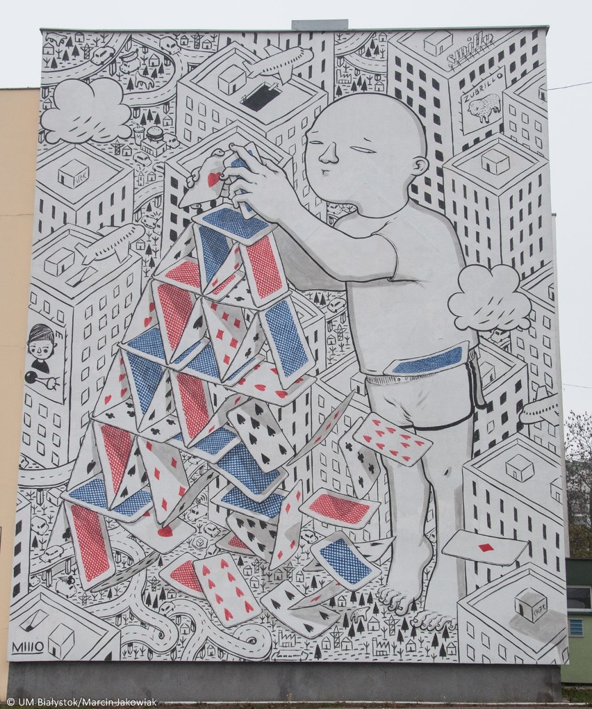 Mural w Białymstoku