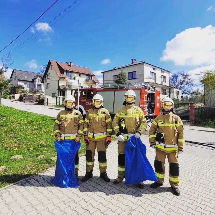 Mieszkańcy gminy Wielka Wieś posprzątali swoje miejscowości....