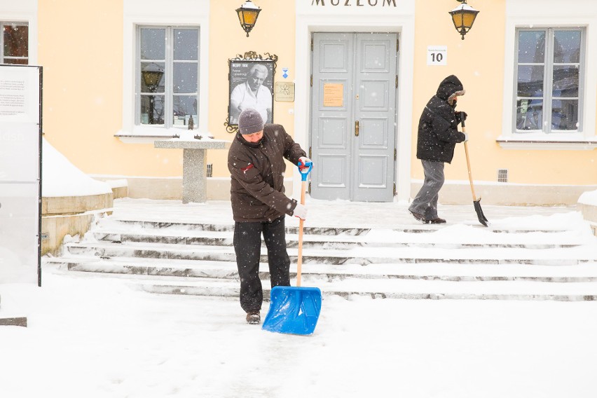 Zima 2017 w Białymstoku. Sypnęło śniegiem. Mrozy też wracają