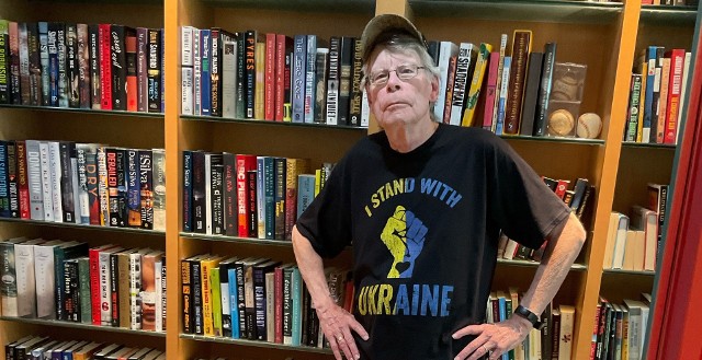Stephen King solidaryzujący się z Ukrainą