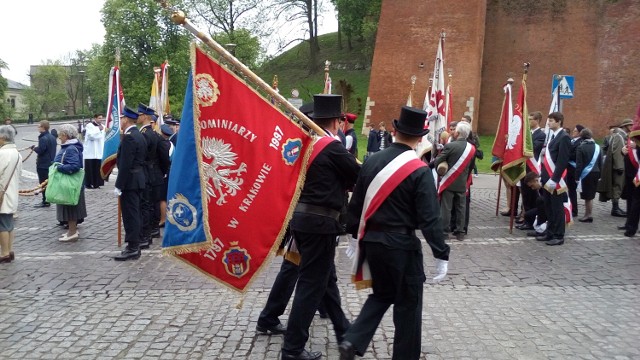 Procesja przeszła z Wawelu na Skałkę