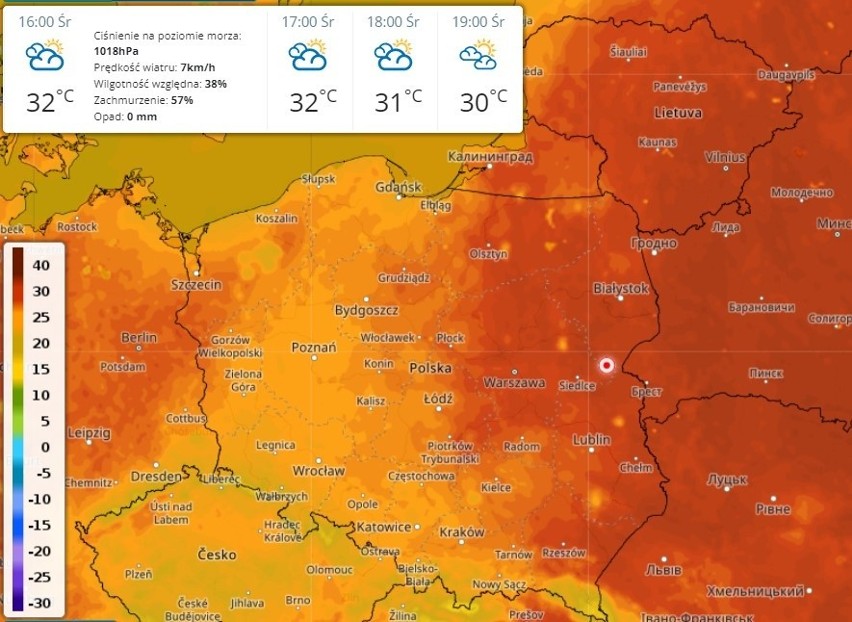 Upały we wschodniej Polsce. IMGW wydało ostrzeżenia