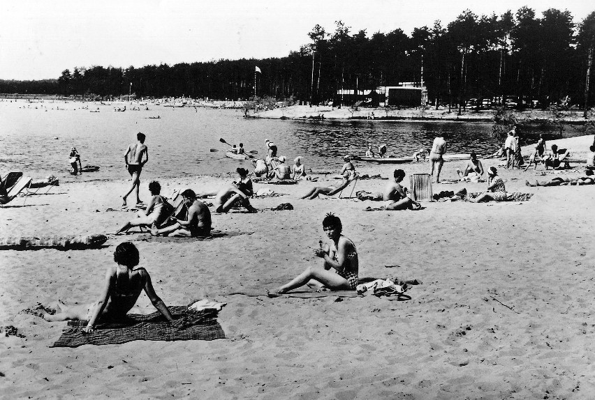 1969 , Na plaży - fot. W. Wawrzynkiewicz