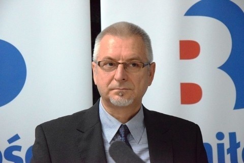 Janusz Okrzesik, przewodniczący bielskiej Rady Miejskiej