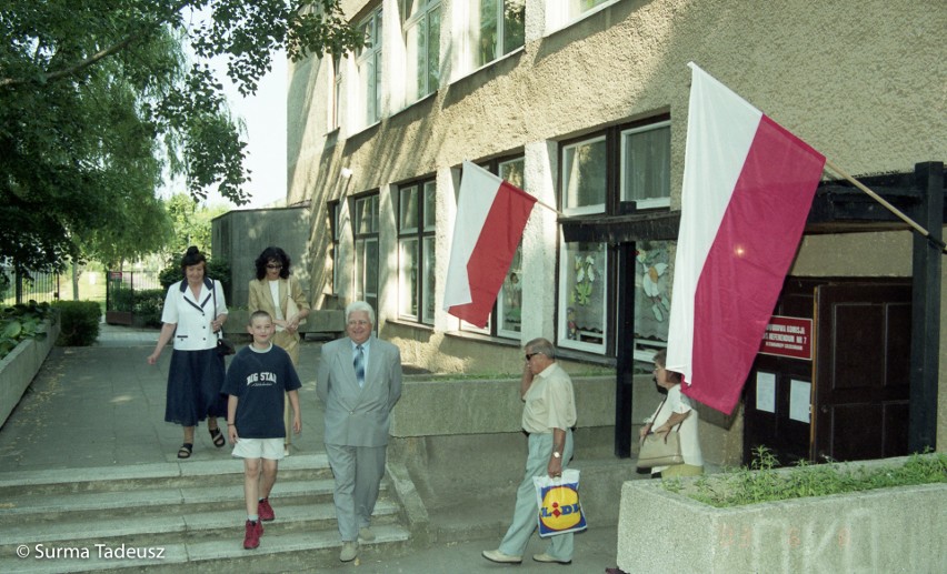 Stargard w czasie wyborów na zdjęciach sprzed lat.