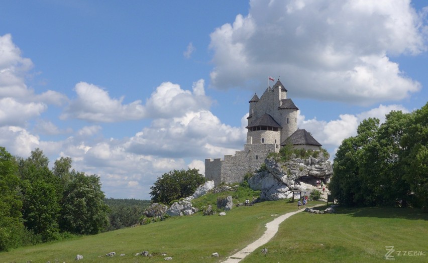 Zamek w Bobolicach na archiwalnych zdjęciach...