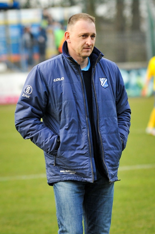 Trener Andrzej Konwiński.