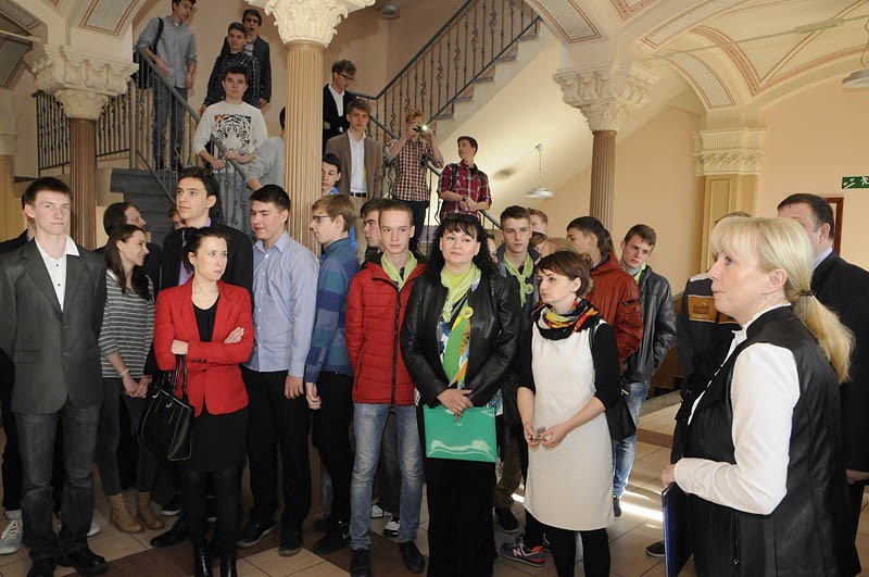 Młodzież z Ukrainy gościła w I LO w Bydgoszczy