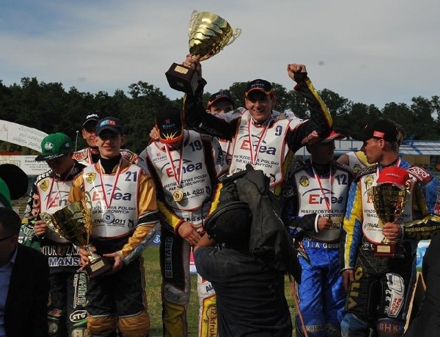 Betard Sparta Wrocław mistrzem Polski Park Klubowych na żużlu. Srebrny medal zdobył Stalmet Falubaz Zielona Góra a brązowy Lechma Poznań.