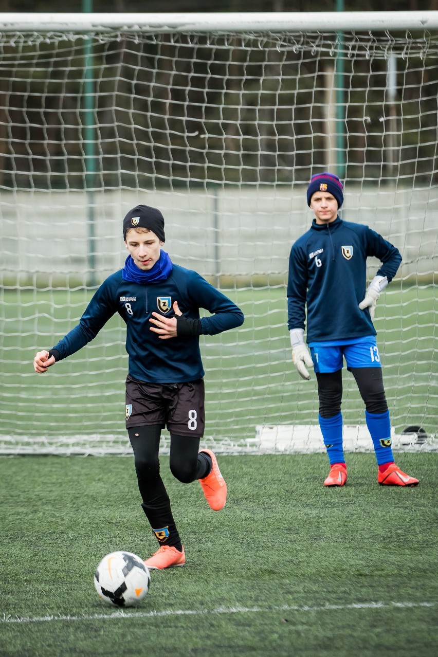 Trening zespołu MUKS CWZS Bydgoszcz w kategorii Młodzik D1...