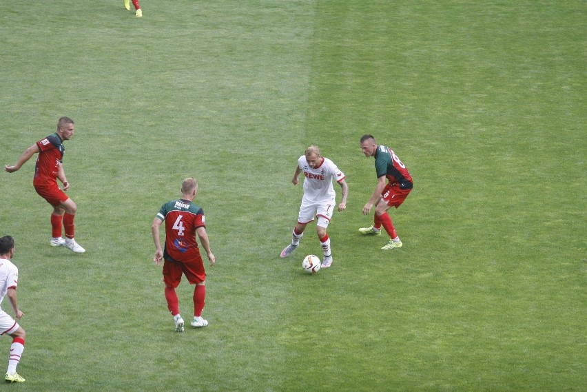 Mecz GKS Tychy - FC Koeln na otwarcie stadionu w Tychach