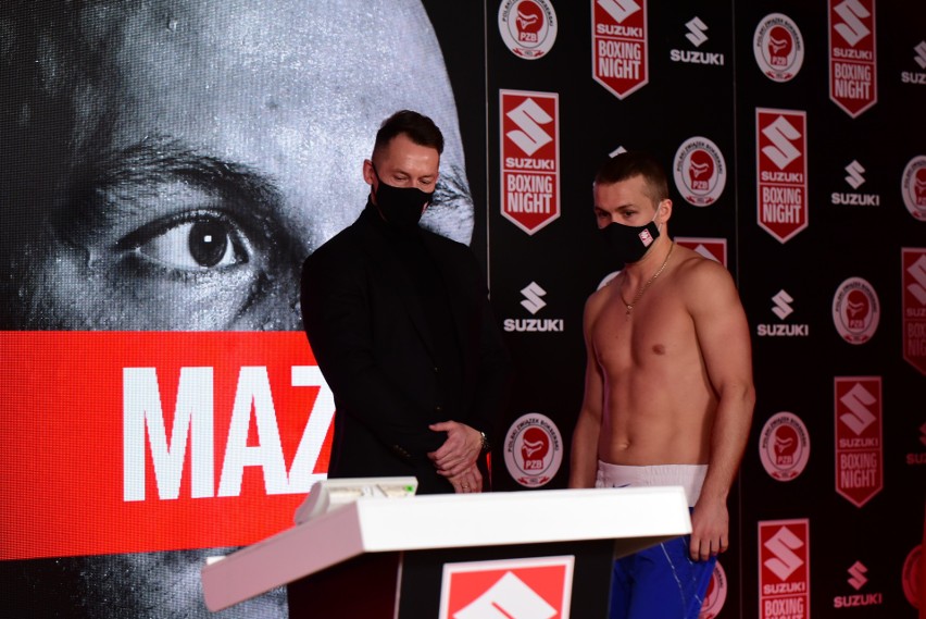 Zobacz ceremonię ważenia przed sobotnią galą boksu olimpijskiego Suzuki Boxing Night w Lublinie