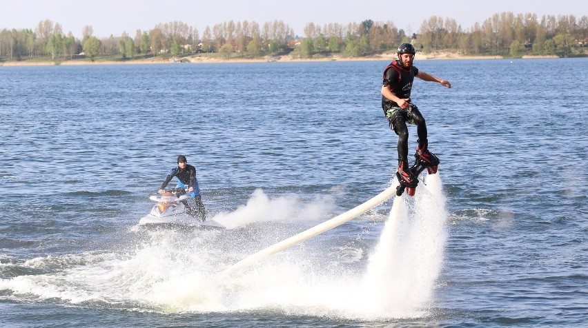 Flyboard na Pogorii III. Mistrzostwa Polski w Dąbrowie...