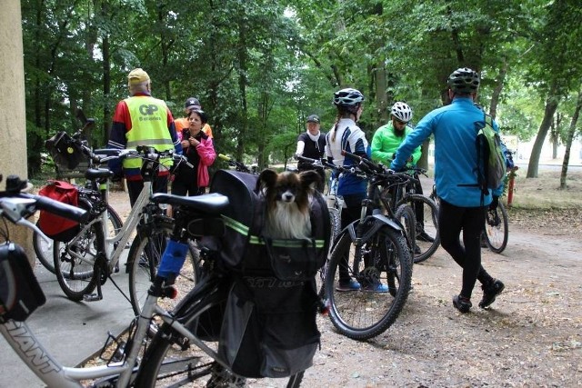 Akcja Kręć dla Wschowy. Codziennie można wziąć udział w rowerowej wycieczce.