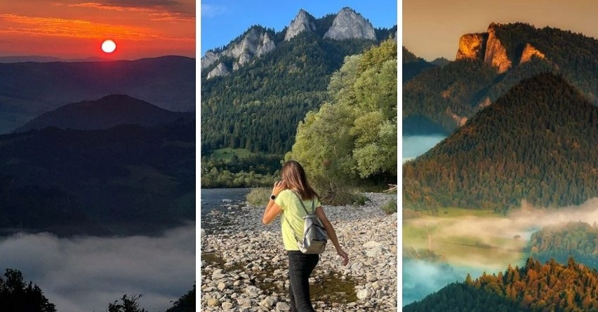 Pieniny. Jesienne Trzy Korony to magia. Feeria barw, piękne widoki, również na Tatry