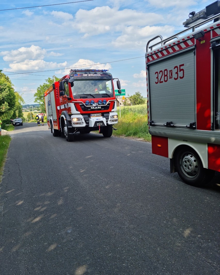 Wypadek w Wielmoży