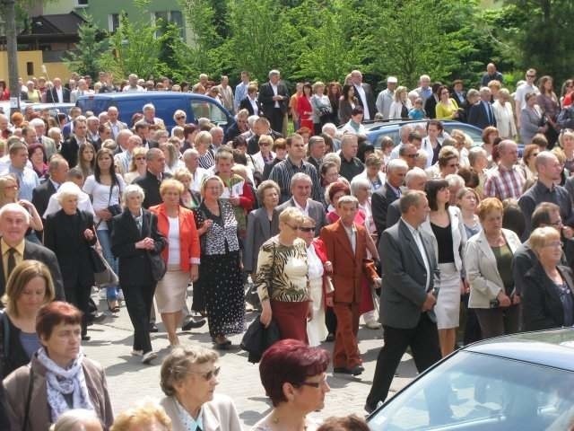 Procesja Bożego Ciała w Parafii pw. Św. Franciszka z Asyżu w Ostrołęce