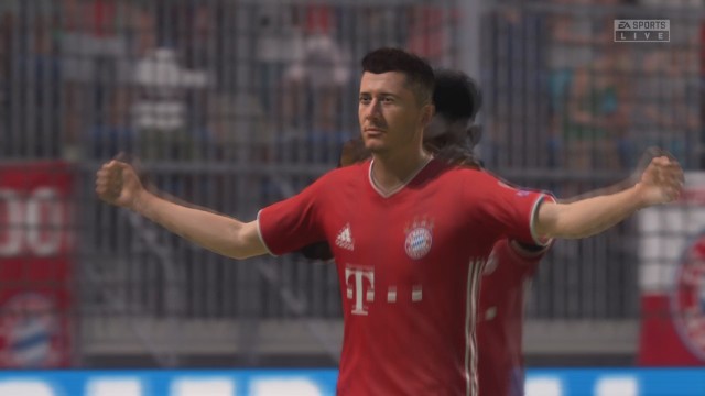 Lewandowski nie do zatrzymania też na wirtualnym boisku. Bayern - Atletico w FIFA 21