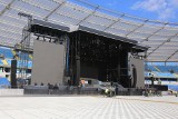 Koncert Guns N’ Roses na Stadionie Śląskim w Chorzowie. Scena jest już gotowa ZDJĘCIA
