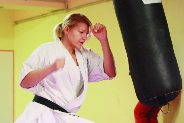 Anna Kaczyńska w 2010 roku wywalczyła w Tokio wicemistrzostwo świata w karate kyokushin