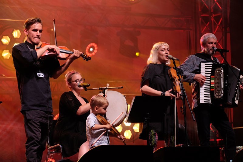 EtnoKraków/Rozstaje 2018 - Muzykanci zagrali na Placu Wolnica 