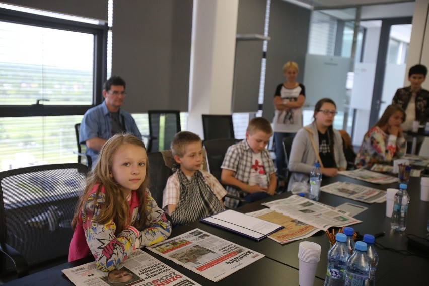 W warsztatach w naszej redakcji w Media Centrum...