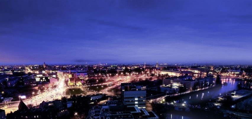 Tak wygląda Wrocław z 17 piętra Angel River [ZOBACZ]