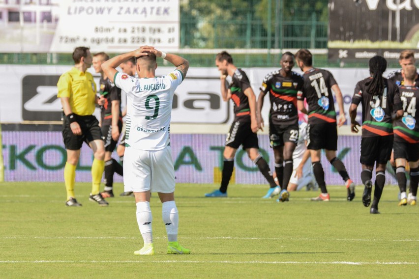 W meczu 28. kolejki Fortuna I Liga Olimpia Grudziądz...