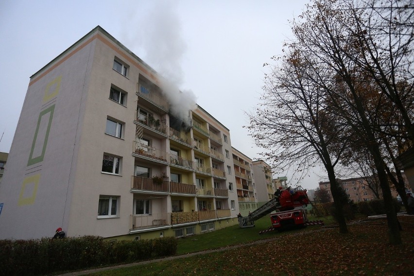 Pożar mieszkania przy ul. Kotarbińskiego...