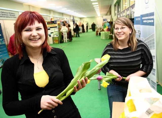 Aneta Ryśnik i Beata Aluszkiewicz zachęcały do nauki w Zespole Szkół Zawodowych nr 2 w Białymstoku