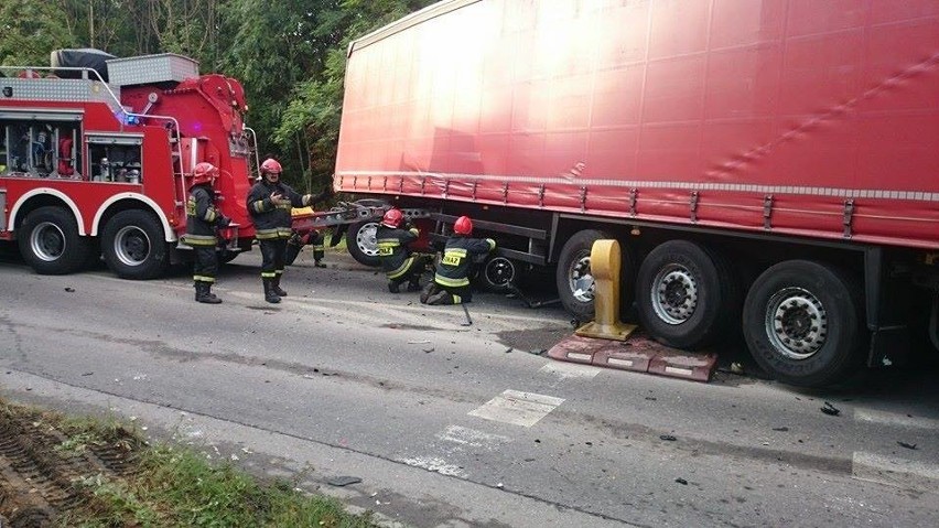 Wypadek w Dąbrowie Górniczej