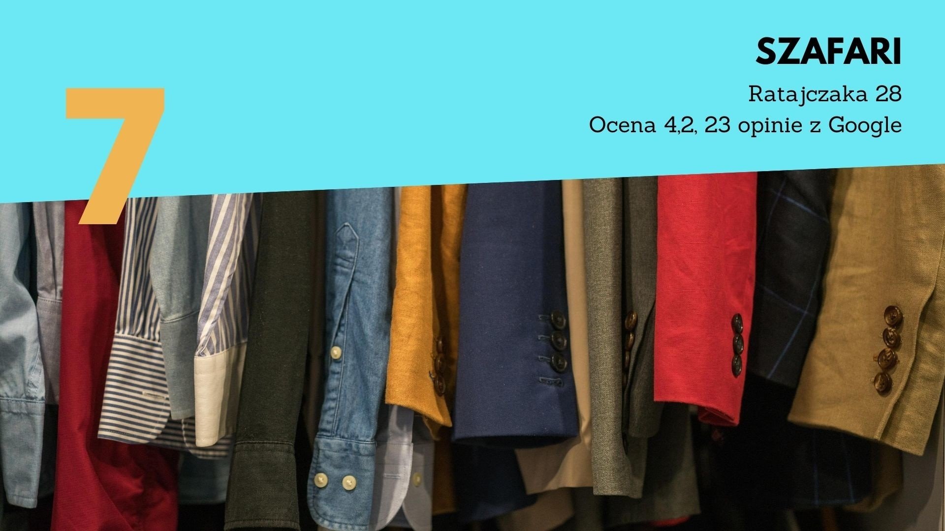 TOP 12 sklepów z odzieżą używaną w Poznaniu. Zobacz listę