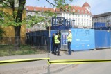 Wrocław: Niewybuch na budowie biurowca przy dworcu PKP (FOTO)