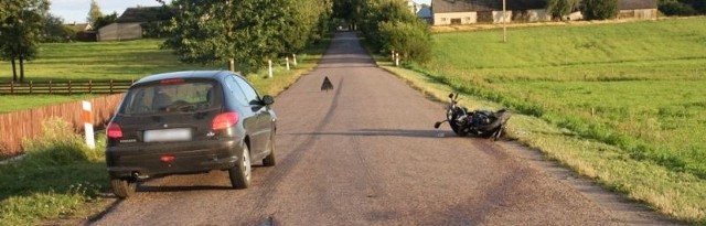 Policjanci z Siemiatycz wyjaśniają szczegółowo okoliczności tego wypadku.