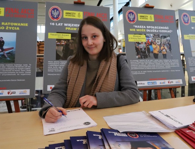 W sobotę, w Galerii Słonecznej listy pisała Emilia, studentka Uniwersytetu Technologiczno - Humanistycznego w Radomiu.