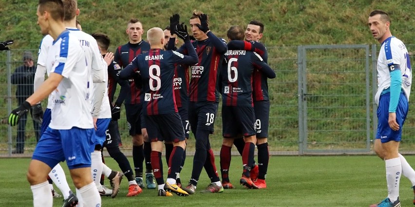 Pierwszy sparing za nami. Pogoń Szczecin - Błękitni Stargard 3:0 [ZDJĘCIA]