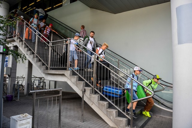 Dworzec Główny: Ruchome schody na dworcu pojadą w dwie strony