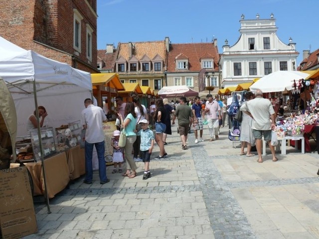 Jarmark Jagielloński ściągnął na staromiejski Rynek sandomierzan i turystów.