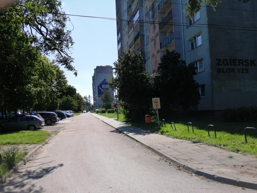 Para zajmowała jedno z mieszkań przy ul. Zgierskiej.