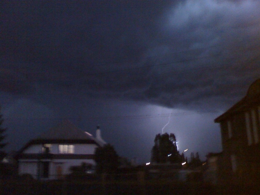 Burza nad Szczecinem - zobacz zdjęcia internautów