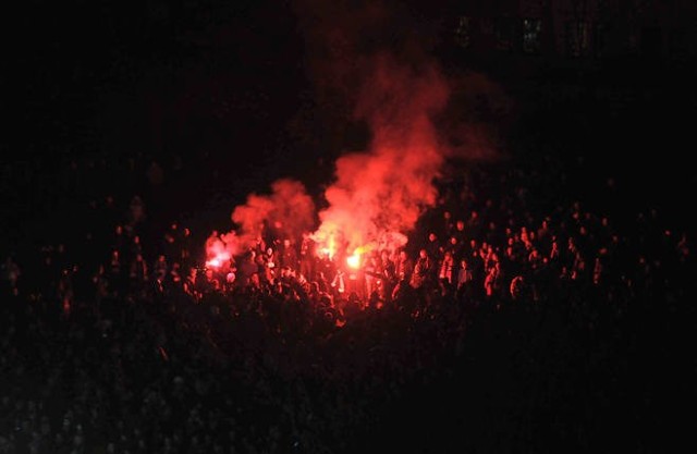 Sobotni protest kibiców Wisły Kraków