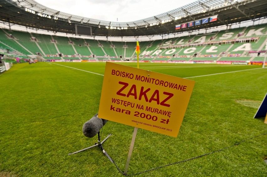 Stadion we Wrocławiu podczas Euro 2012