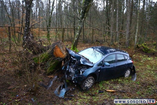 Około godziny 7.15 w czwartek policja otrzymała informację o rozbitym oplu. Z podanych informacji wynika, że samochód uderzył w drzewo na trasie miejscowościami Sokołda - Supraśl.Auto prawdopodobnie nie ma rejestracji, ale policja ustaliła już właściciela i próbuje go znaleźć. Nie zastała go w domu. Sprawa jest wyjaśniana. 