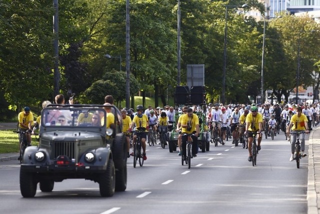 Wszyscy rowerzyści, którym na sercu leży pamięć tamtych chwil, wzięli udział w imprezie